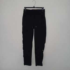 Lululemon joggers. Black. Size 4.